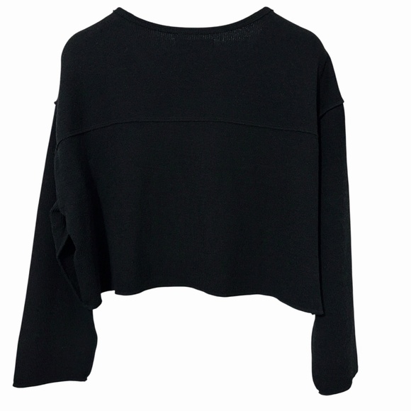 NWT Urban Outfitters Womens Cropped Sweater Size XL Exposed Seam Autumn Fall - Picture 3 of 6